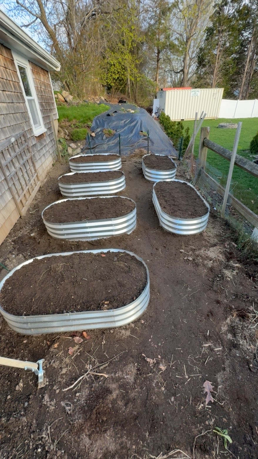 Raised Garden Bed Install